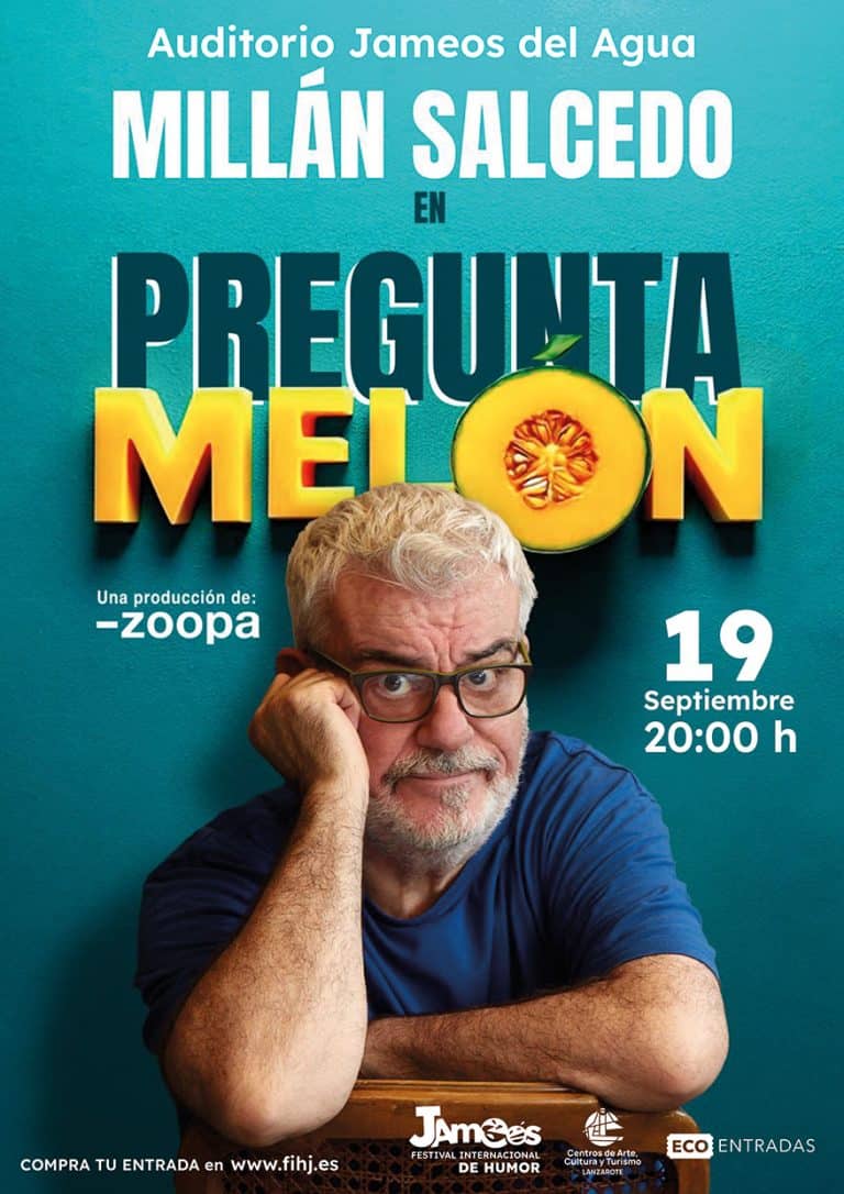Millán Salcedo llega a Jameos del Agua con “Pregúntamelón