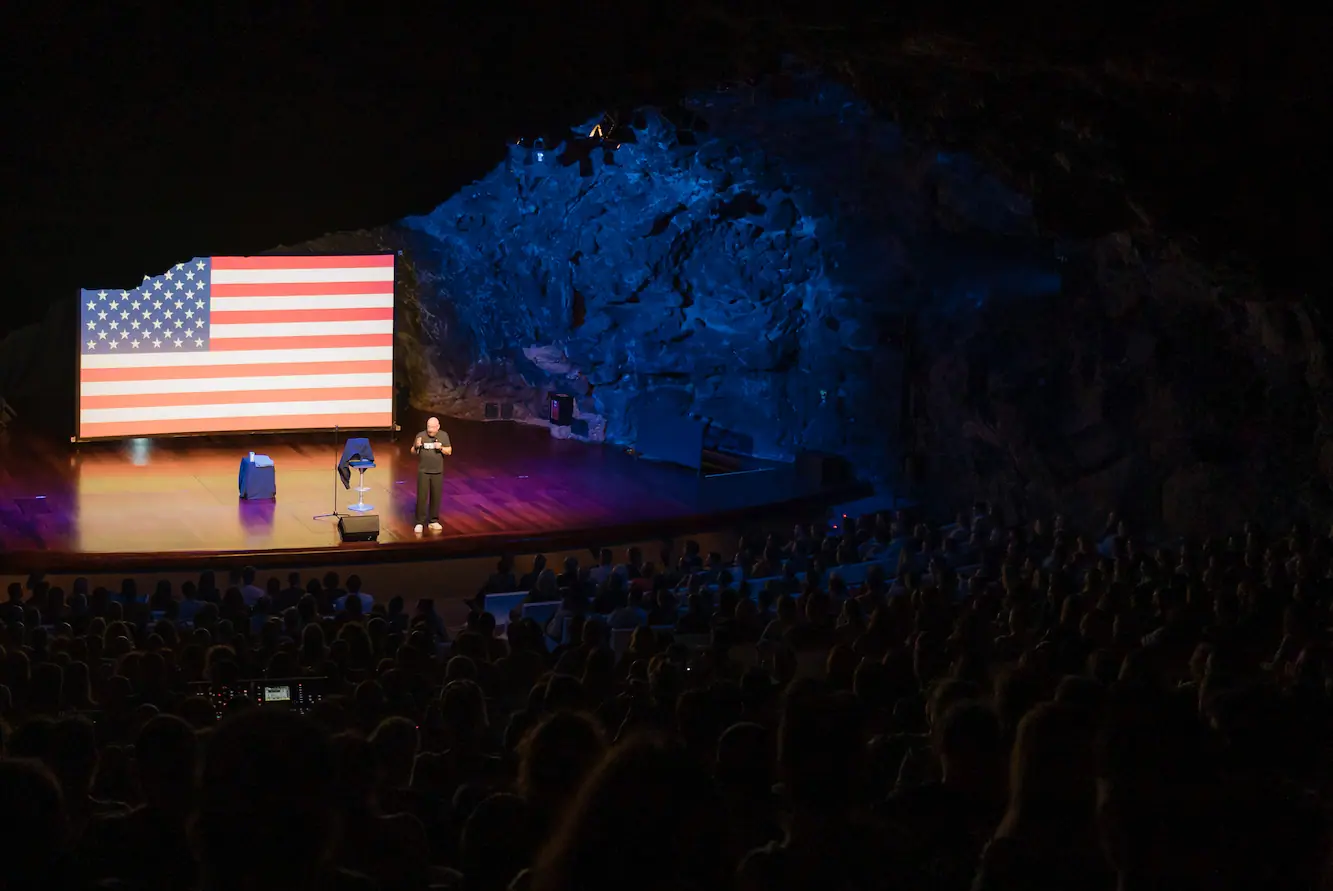 Goyo Jiménez en el Festival Internacional de Humor de Jameos