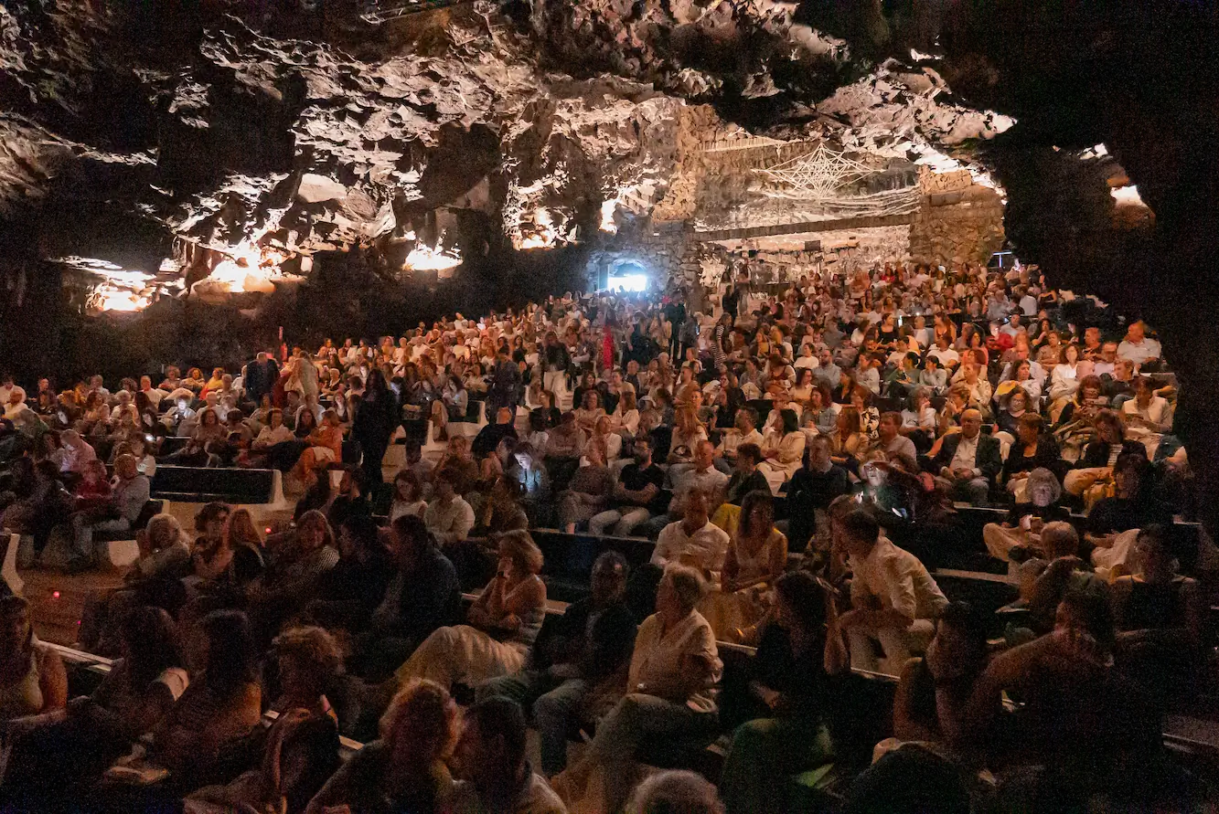 Toni Acosta en el Festival Internacional de Humor de Jameos
